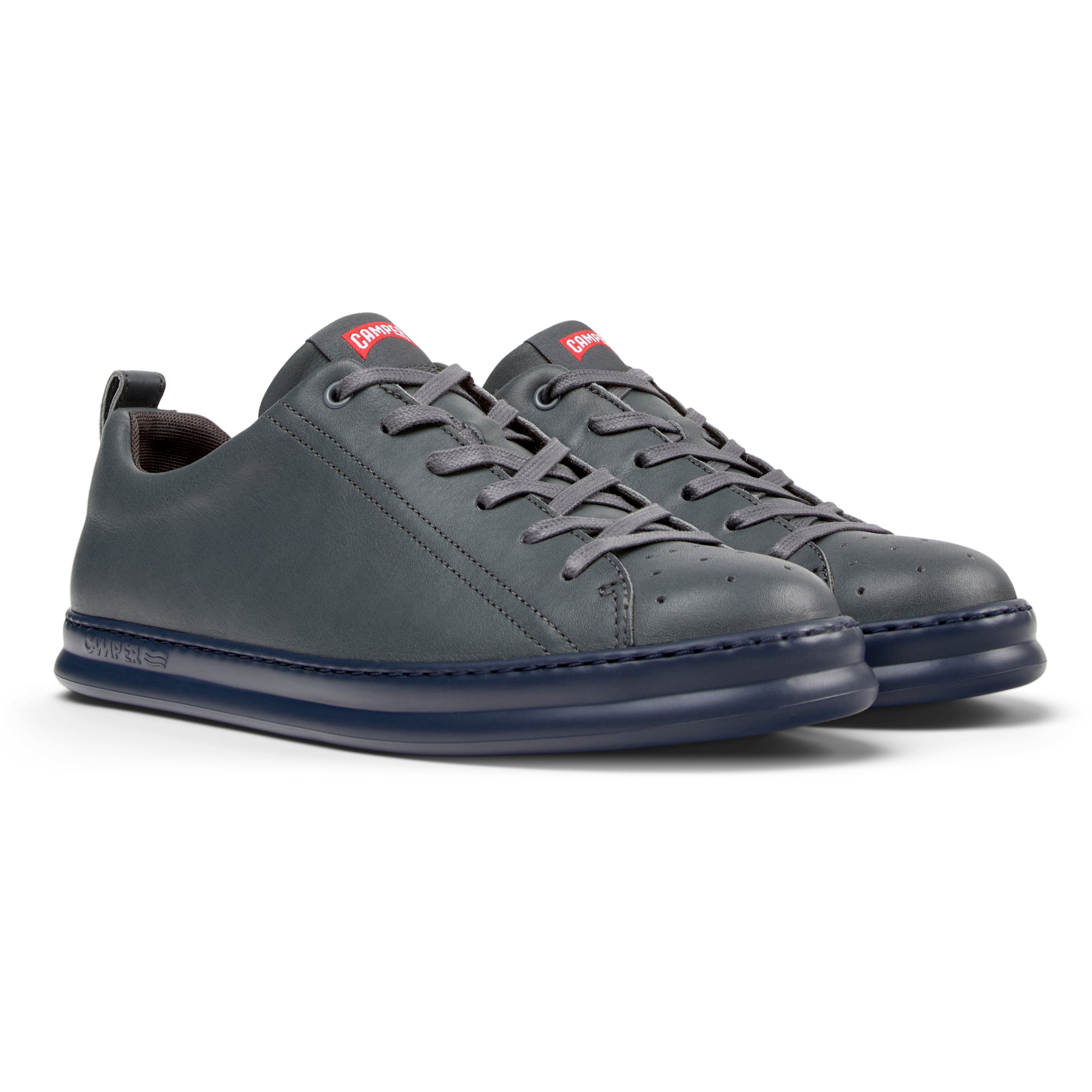 Sneakers - CAMPER Runner Four - Grigio - Pelle liscia