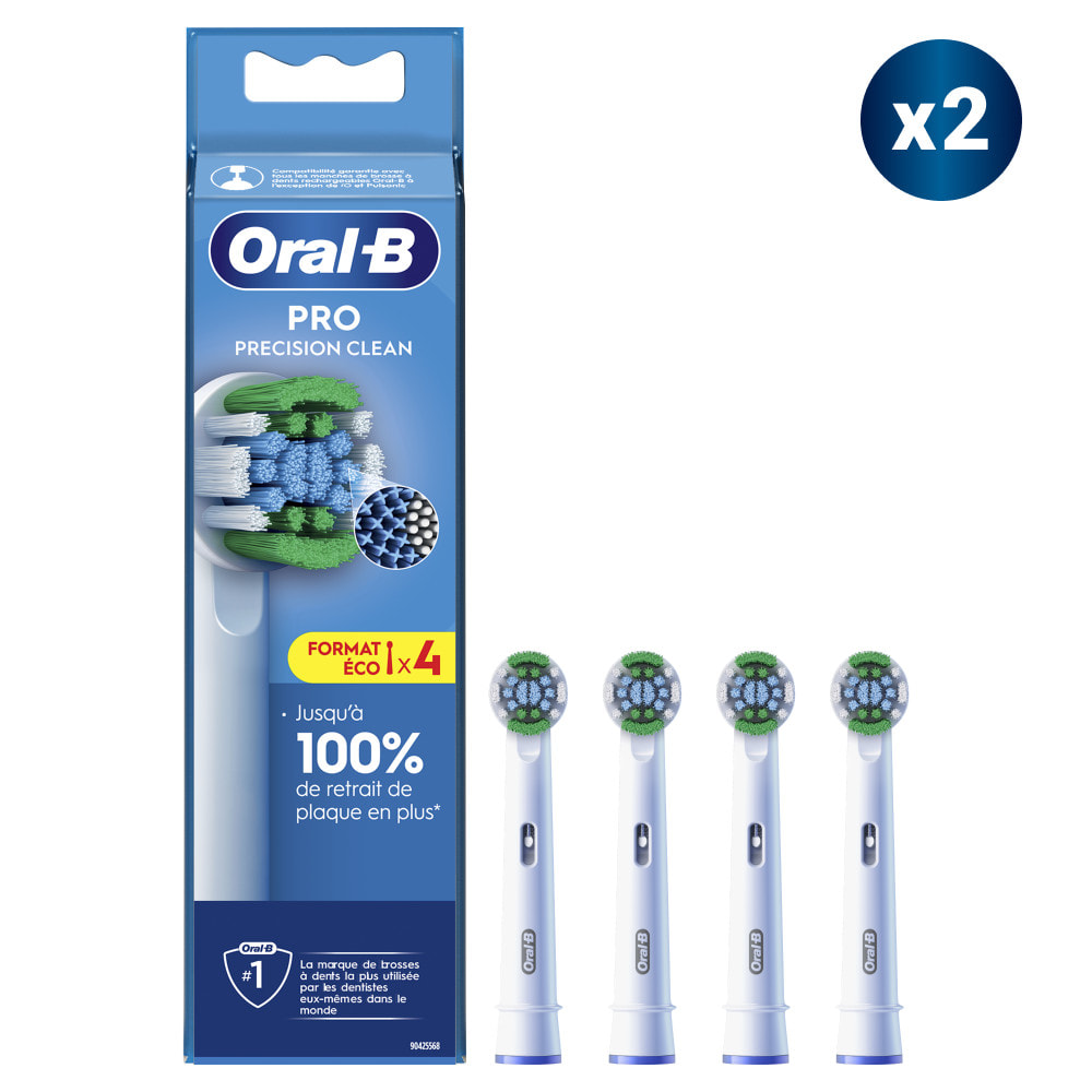 Oral-B Pro Precision Clean - 8 Brossettes