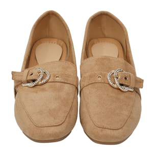 Mocassini con accessorio - tacco 1,0 cm