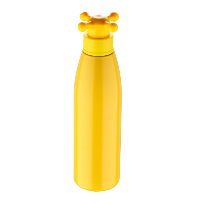 Botella de agua 750ml, amarillo, United colors of Benetton