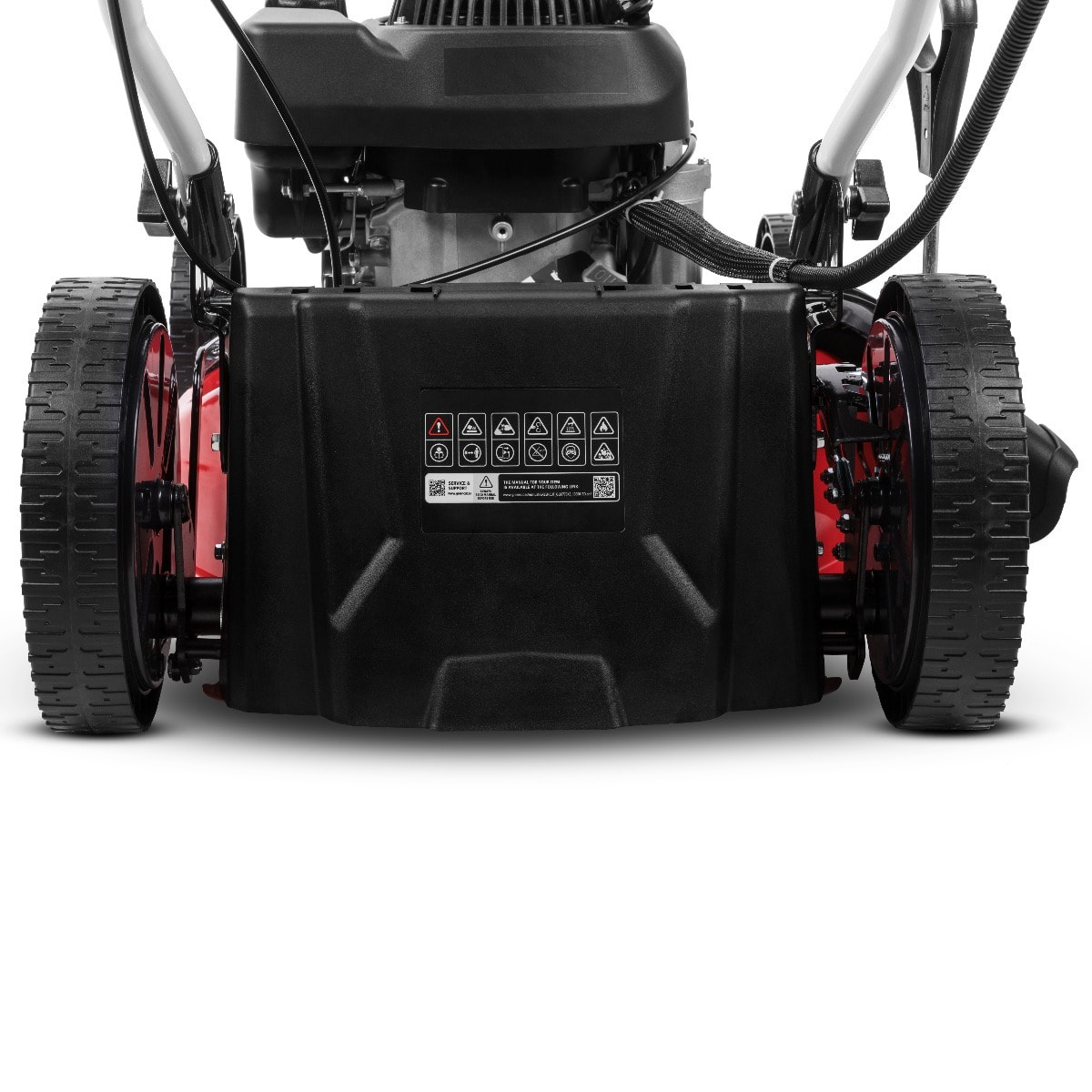 Cortacésped autopropulsado acero 150cc 4cv  arranque eléctrico, 7 posiciones, manillar acolchado GLM770XE GREENCUT