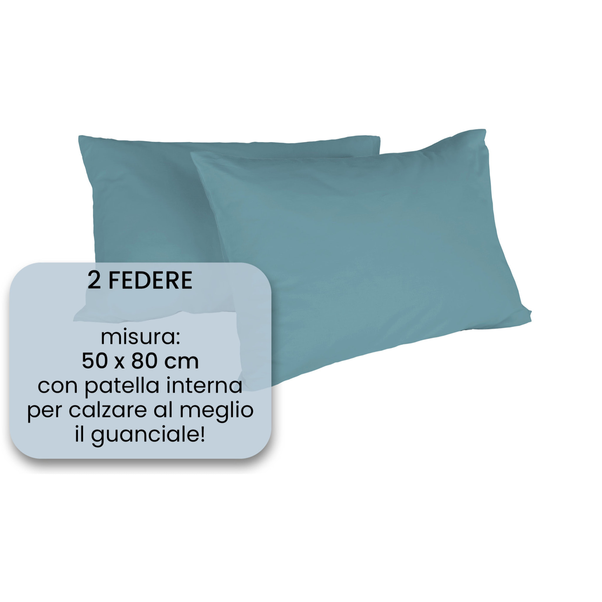COPPIA FEDERE MAX COLOR, 100% Cotone, Made in Italy - OTTANIO