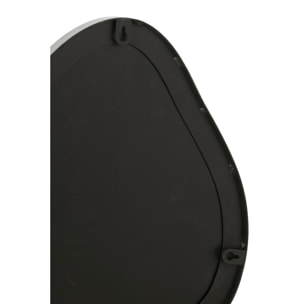 J-Line miroir Extrema - fer/verre - noir - small - 41 x 29 cm