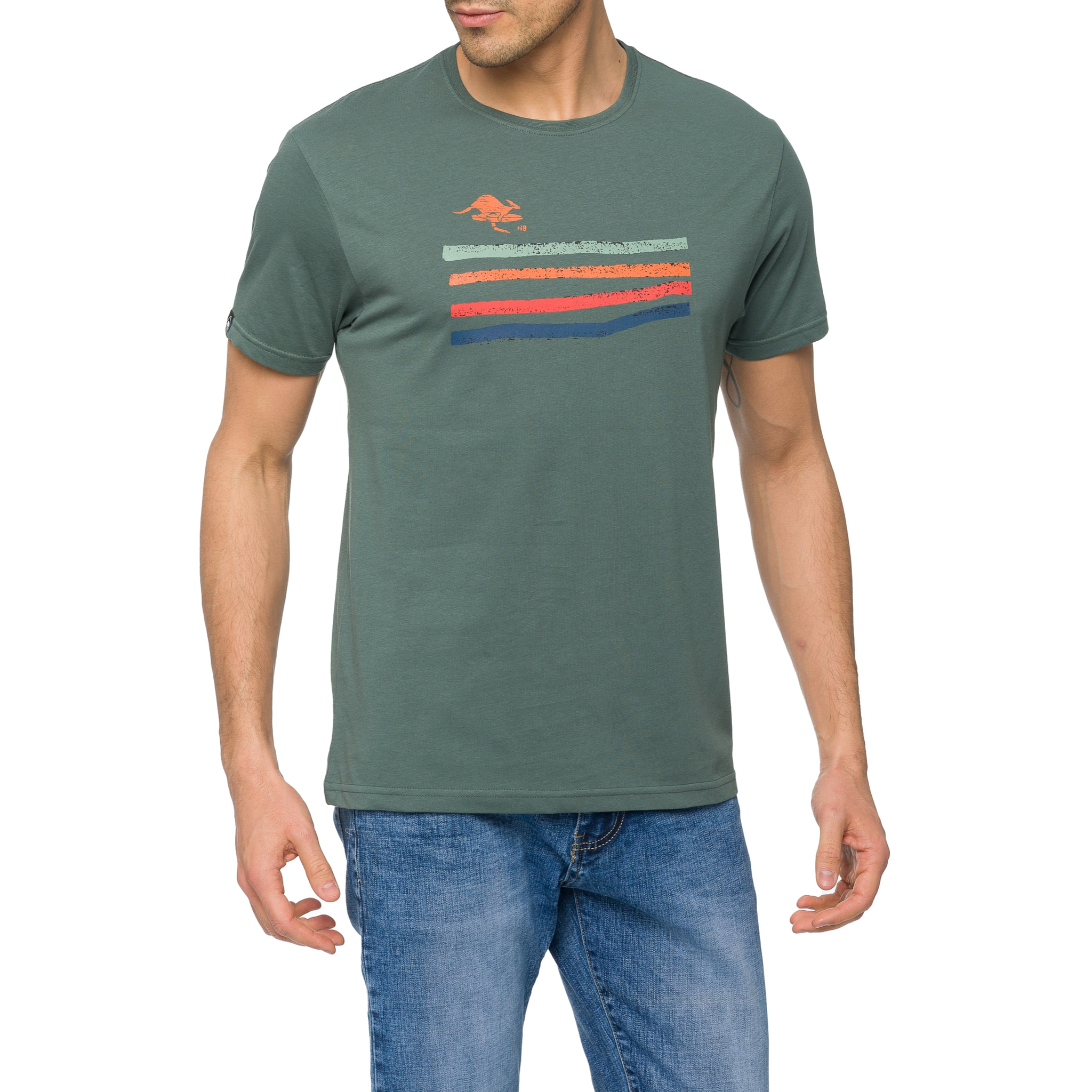 Camiseta Hot Buttered SUMATRAS Verde Claro