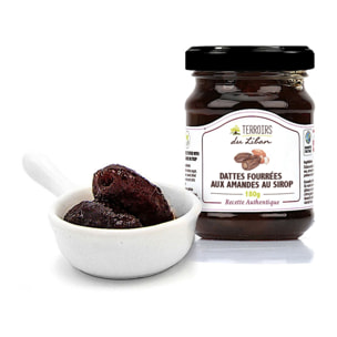 3 Pots de Dattes Fourrées aux Amandes au Sirop - 3x180g - Liban - TDL