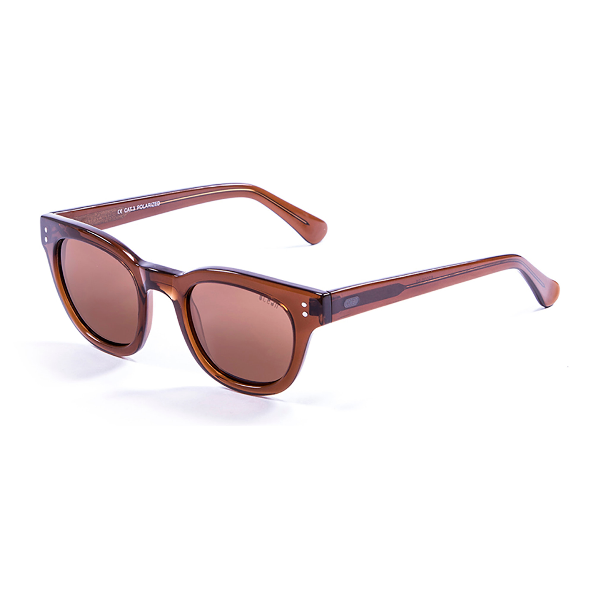 Gafas de sol OCEAN SANTA CRUZ - Marrón oscuro transparente / Marrón