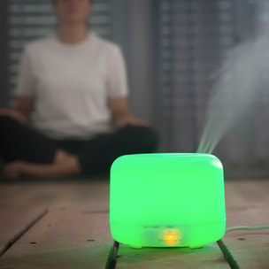 Humidificador Difusor de Aromas con LED Multicolor Steloured InnovaGoods