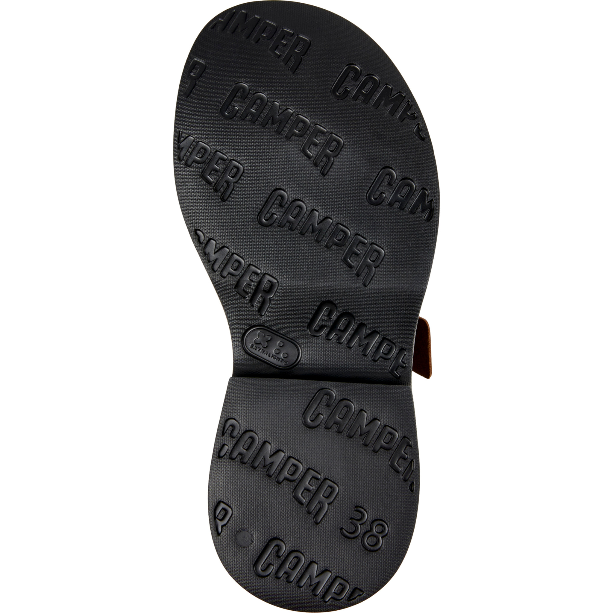 Sandalias - CAMPER Tasha - Negro - Cuero liso