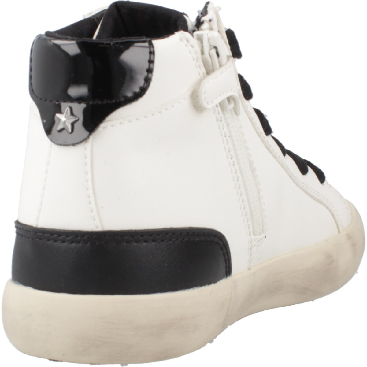 Zapatillas Niña de la marca GEOX  modelo J GISLI GIRL BLANCO