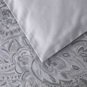 Housse de couette en satin damassé 120 fils/cm², Foulard