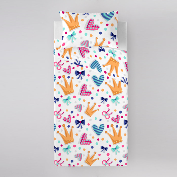 Cool Kids - Juego de Sábanas Estampadas - Infantil - Incluye 1 Funda de Almohada - 100% Algodón - Margot B