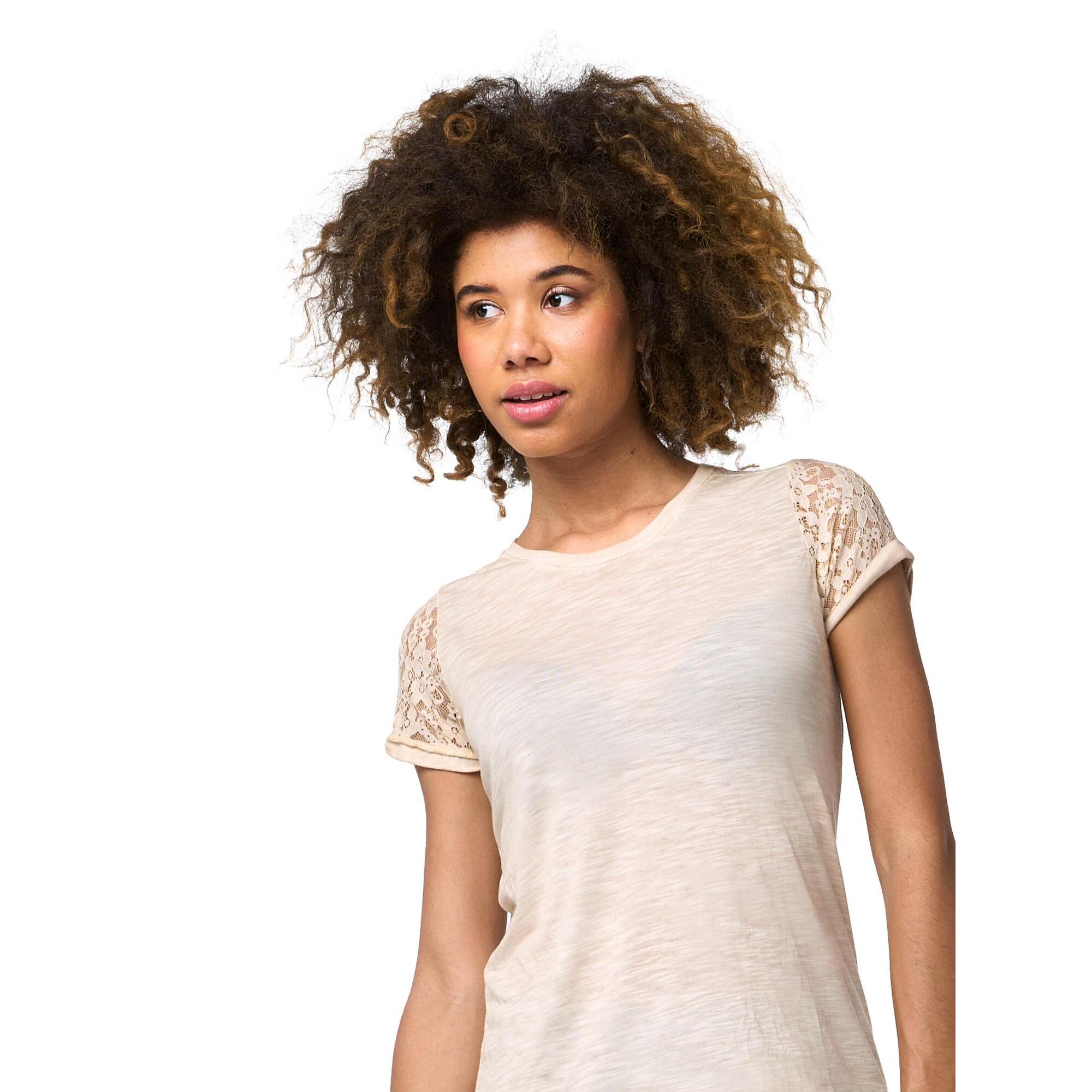Camiseta de mujer Leone Lace de manga corta