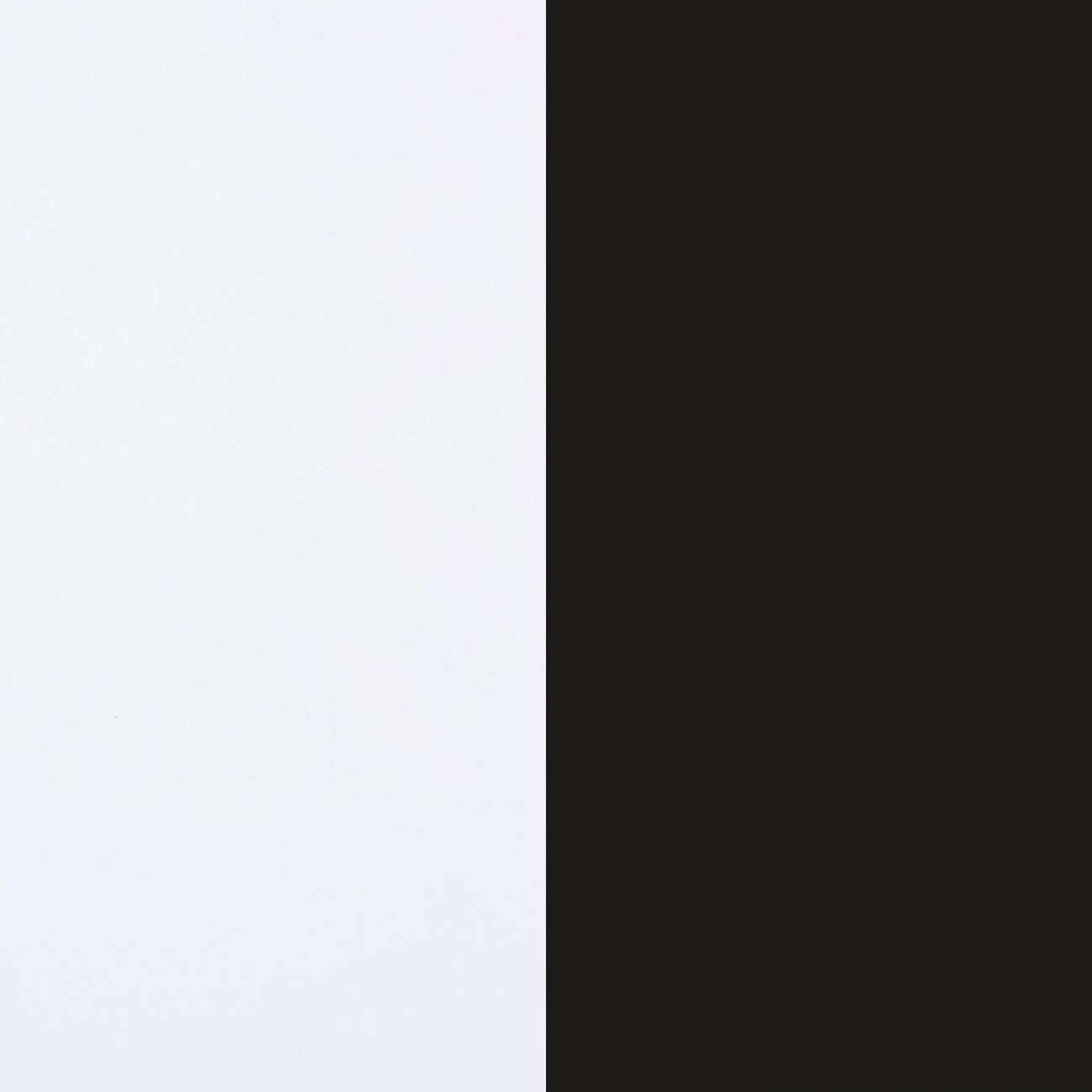 Mesa de comedor Oana 200 Negro Blanco