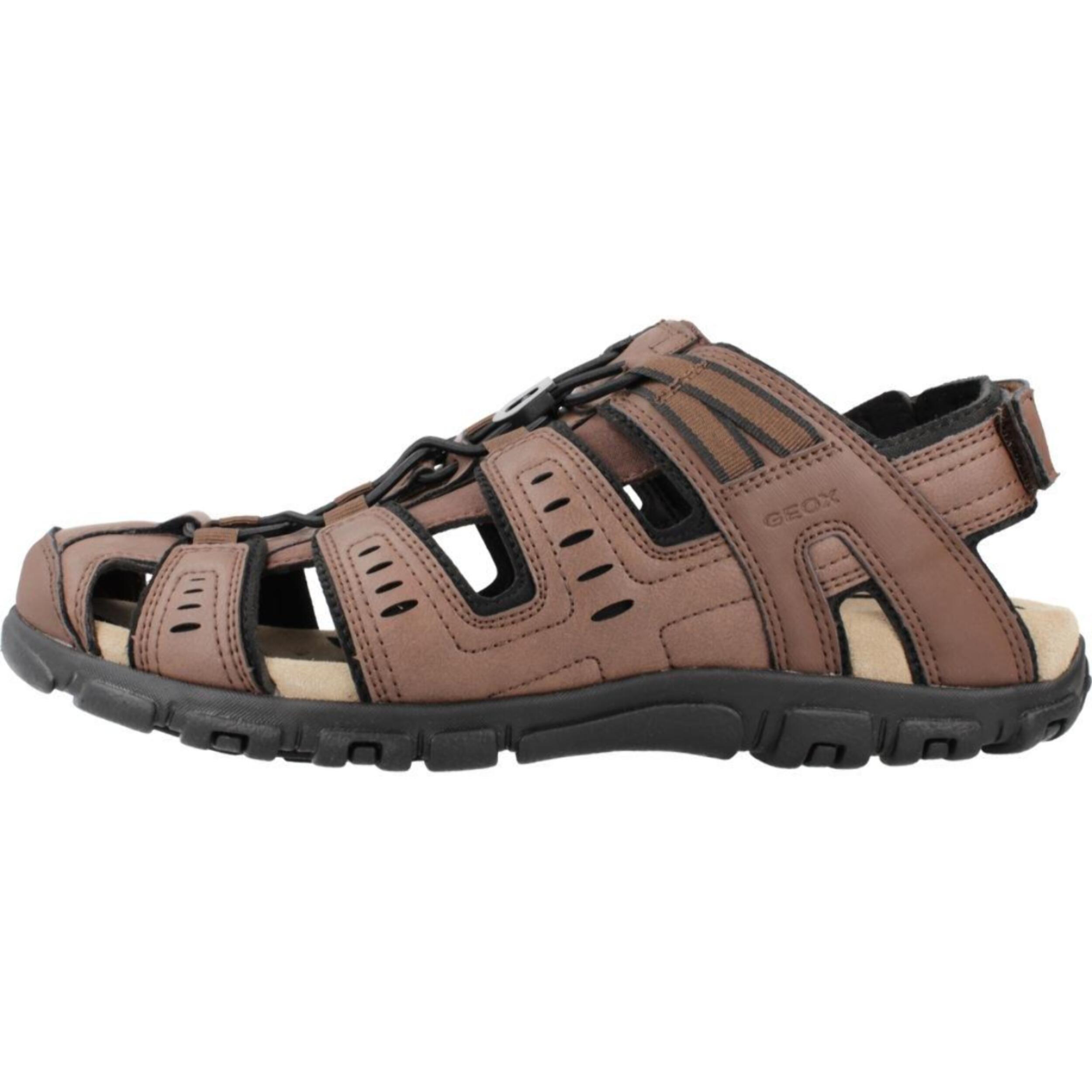 Sandalias Hombre de la marca GEOX  modelo U S STRADA C MARRON