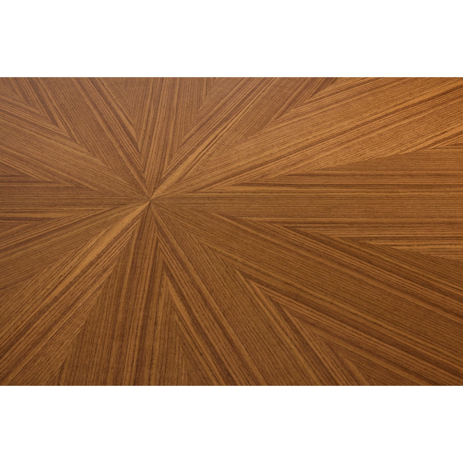 Table à manger ronde en bois foncé noyer D137 cm DITA