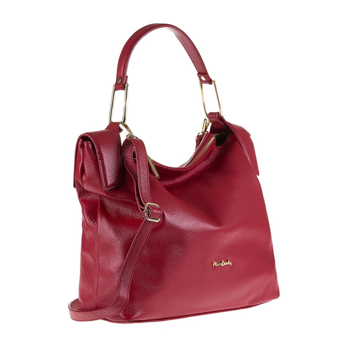 Borsa a spalla da donna Made in Italy - Modello Lyra Elite - 100% pelle - 33.0 x 30.0 x 12.0 cm