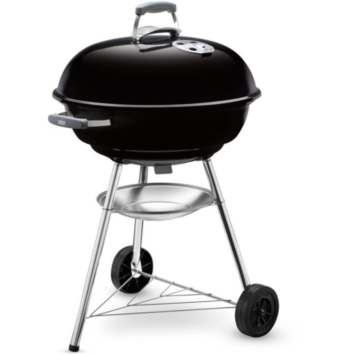 Barbecue charbon WEBER Compact Kettle 57 cm noir