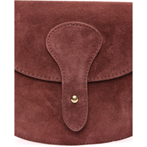 Borsa a spalla Anna Luchini Bordeaux