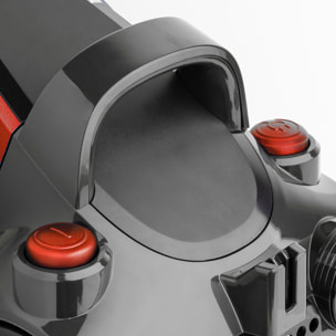 Aspirador ciclonico sin bolsa STC58 H.Koenig, cepillo para suelos duros y cepillo para alfombras y mascotas, filtro HEPA 12, 850W