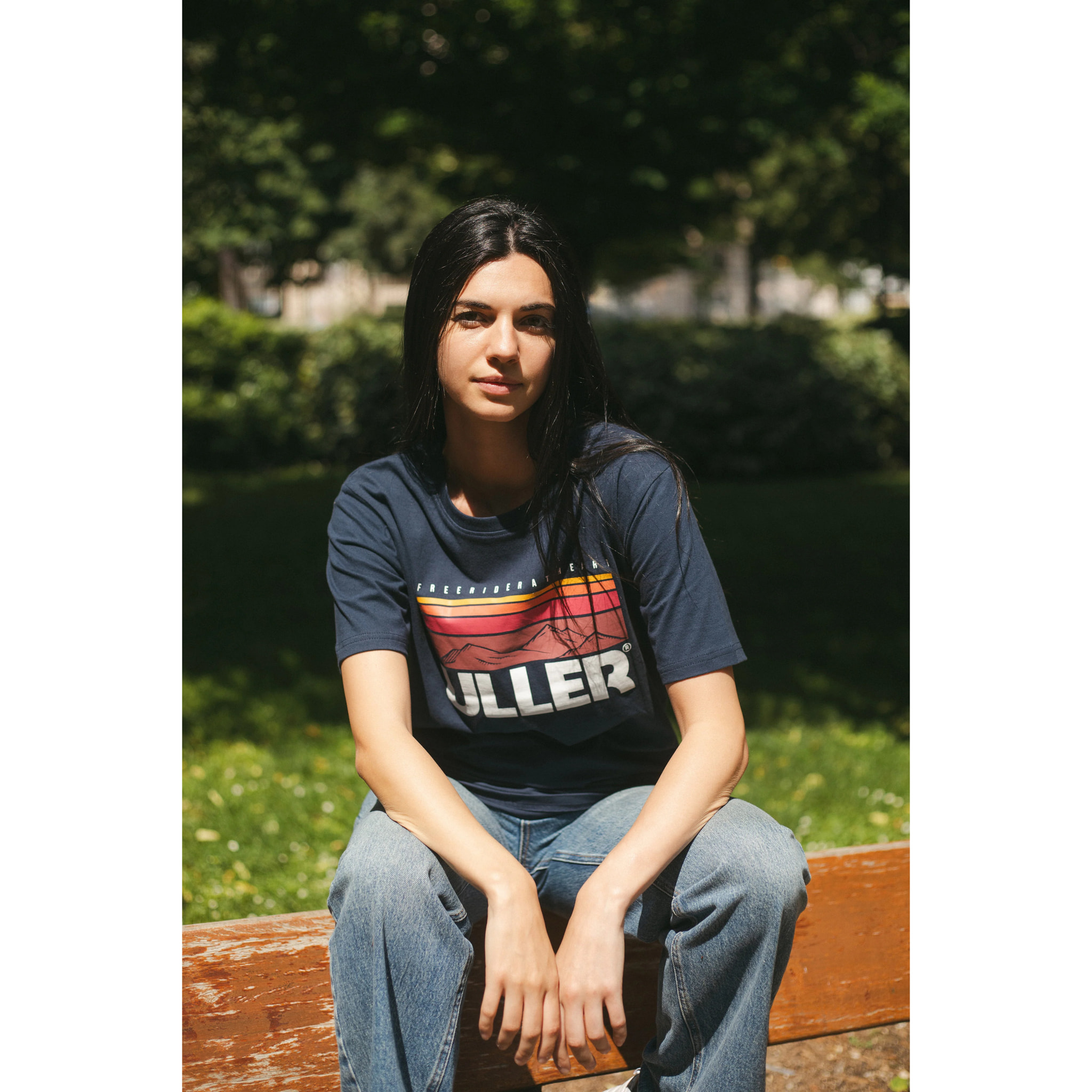 Camisetas para hombre, mujer y niño Uller Alpine Navy Blue