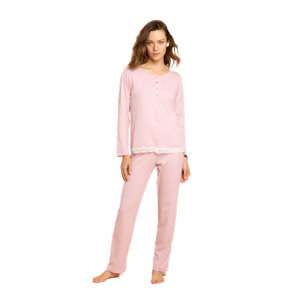 Pigiama donna lungo cotone neutral Noidinotte