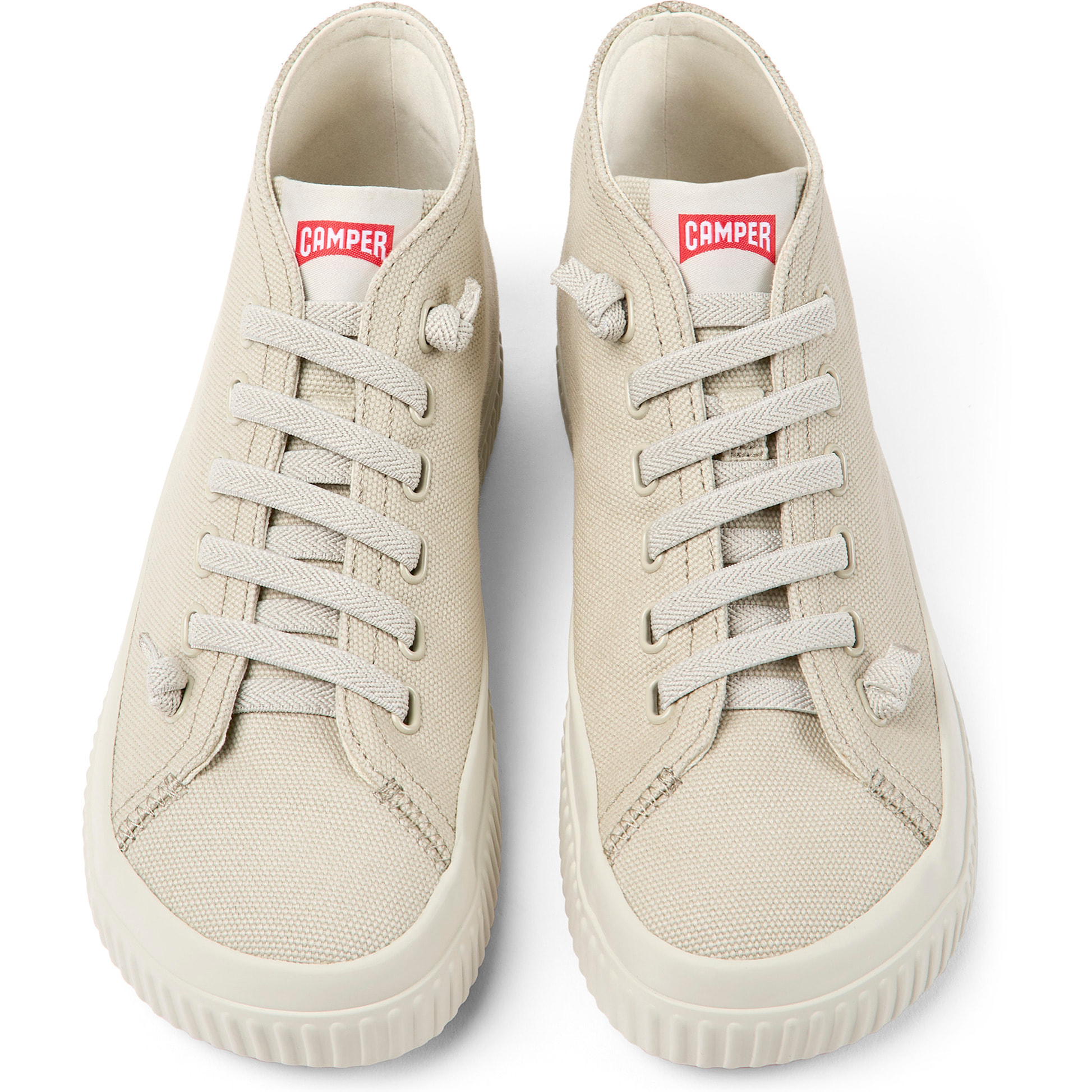 Botines - CAMPER Peu Roda - Gris - Tejido natural