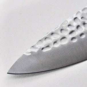 Cuchillo cocinero martillado "Gyuto" | acero 440C | L: 20 cm