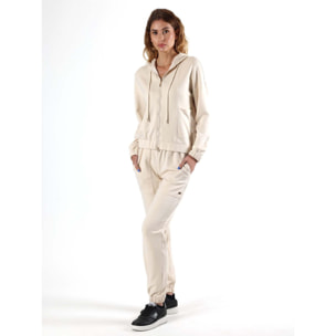 Tuta da donna con cappuccio e zip non felpata Leone Chic Boxing