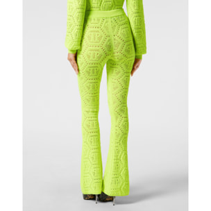 PHILIPP PLEIN Flare Trousers MONOGRAM