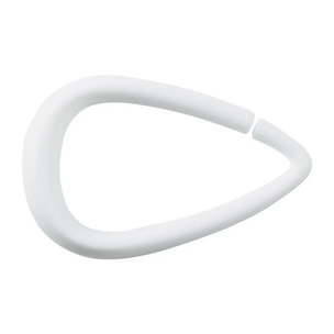 Lot de 12 anneaux pour rideaux de douche DROP Blanc Spirella
