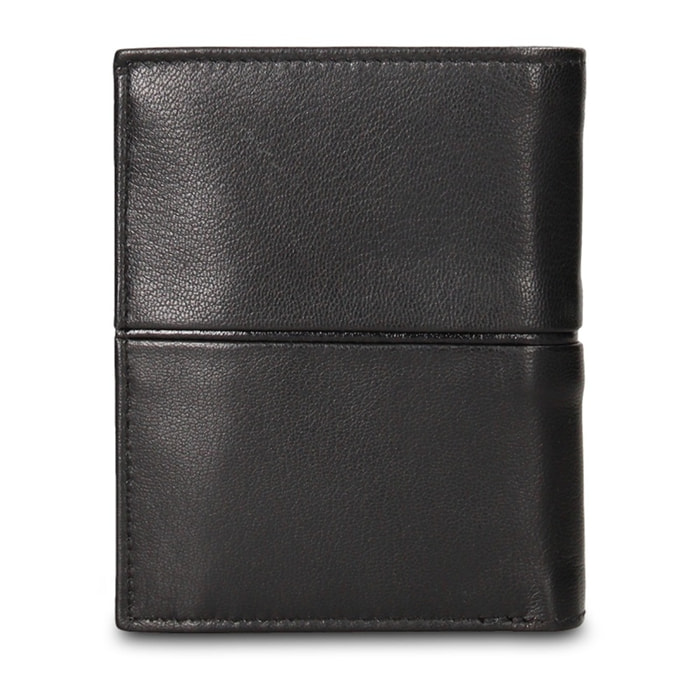 Portafoglio uomo in vera pelle - Modello Erevan Pro - Casual - 9.5 x 12.0 x 2.5 cm