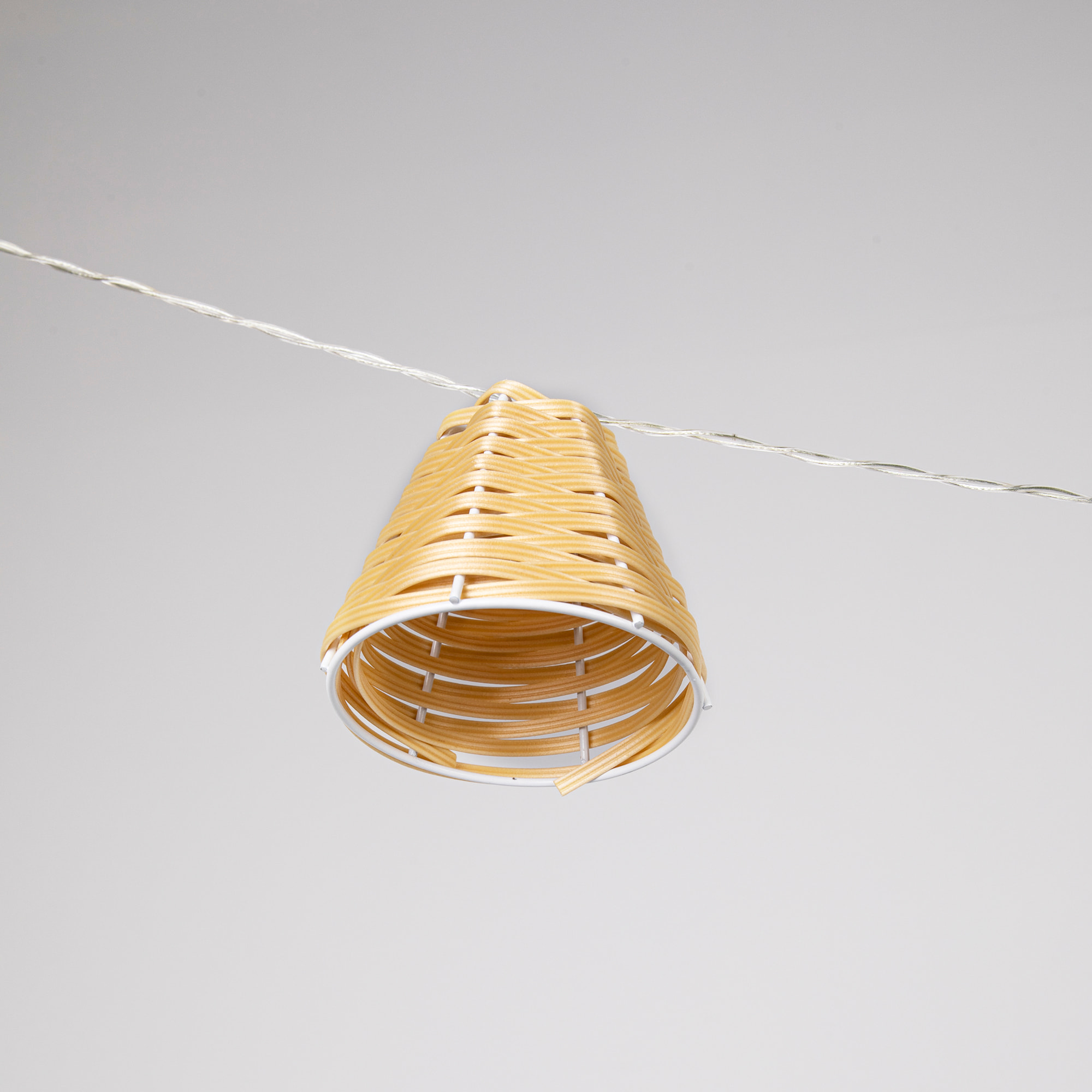 FORLIGHT Chillout IP44 Estela LED 1W Blanco Cálido 2500K Imitación Madera Aplique Exterior con Estilo Natural