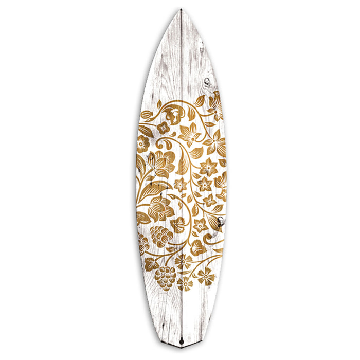 Planche de surf décorative fleurs Tableau alu Dibond