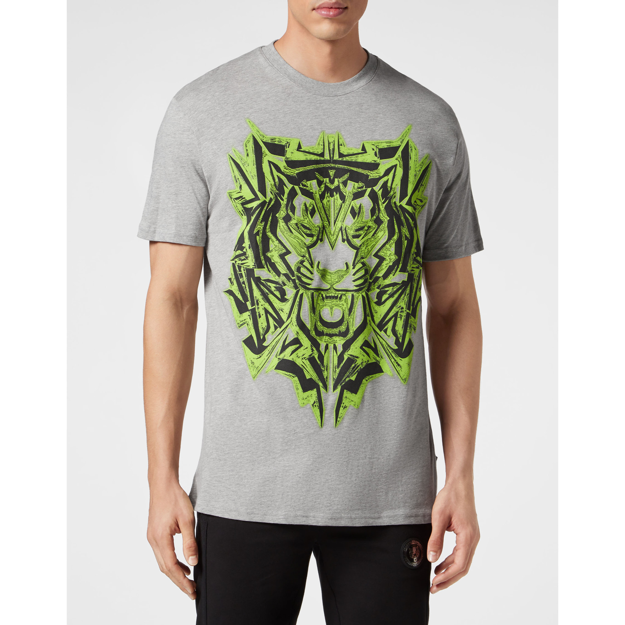 PLEIN SPORT Camiseta Cuello Redondo THUNDER TIGER