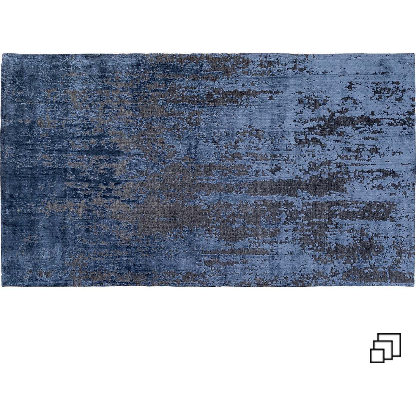 Tapis Silja bleu Kare Design