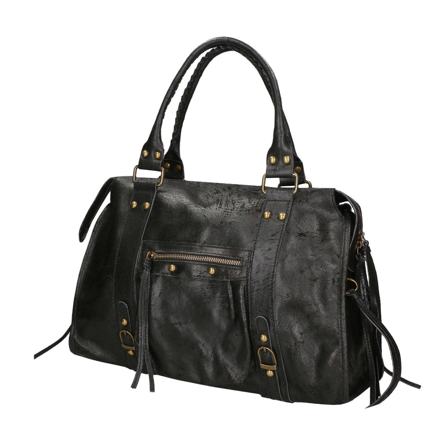 Borsa a spalla da donna - Modello Clara - Vera pelle - 41.0 x 28.0 x 13.0 cm