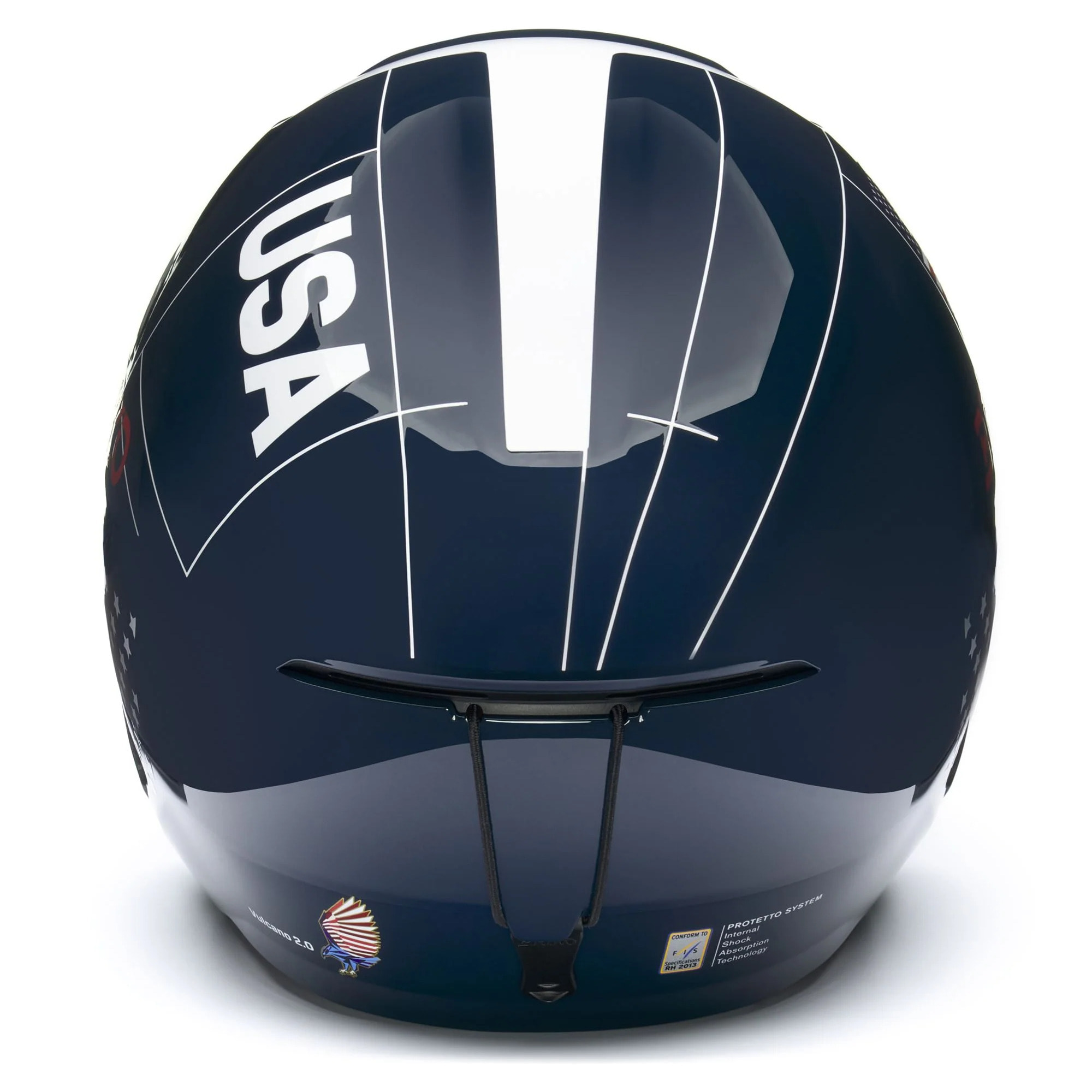 Caschi Briko Uomo Donna Blu Vulcano 2.0 Usa