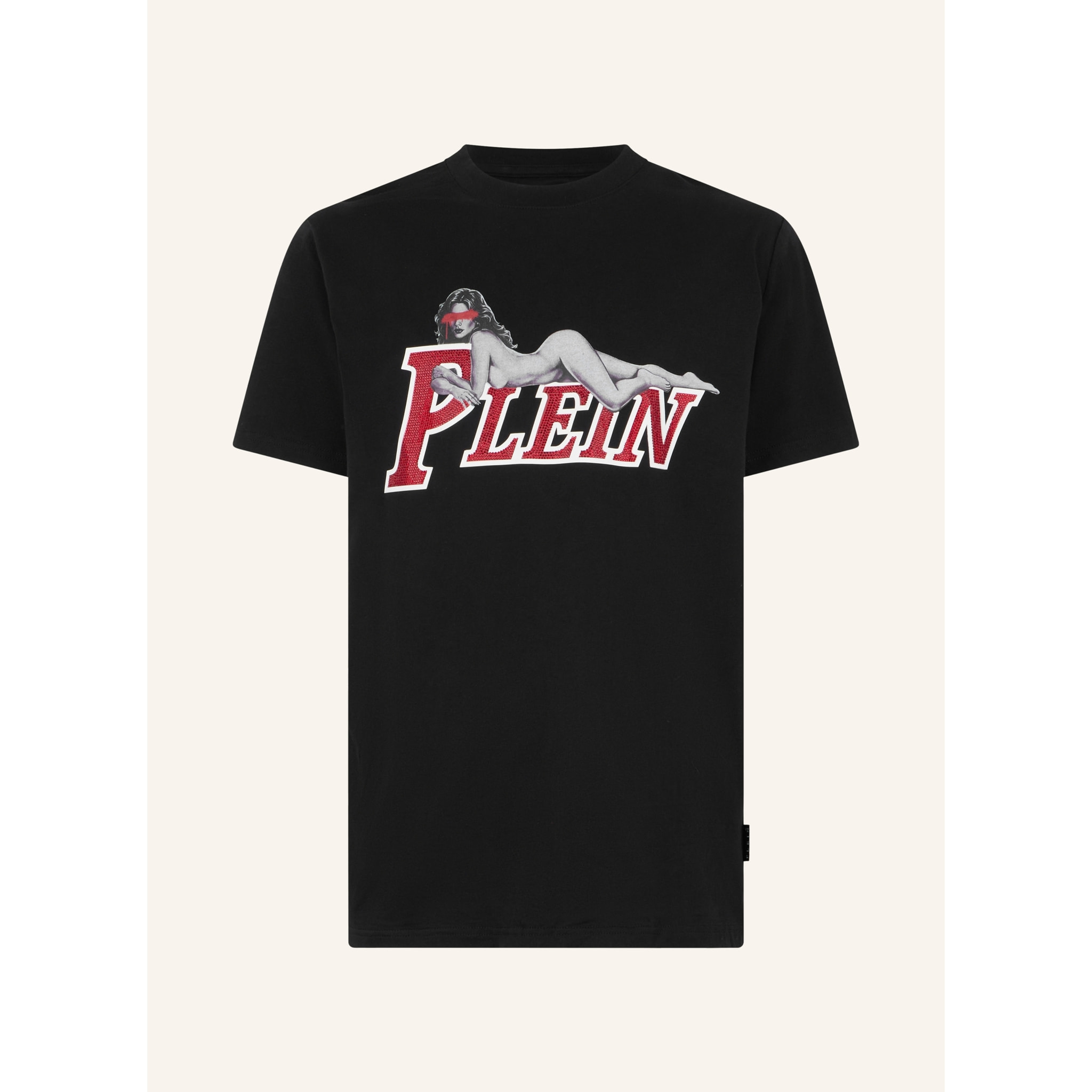 PHILIPP PLEIN Camiseta de cuello redondo y manga corta
