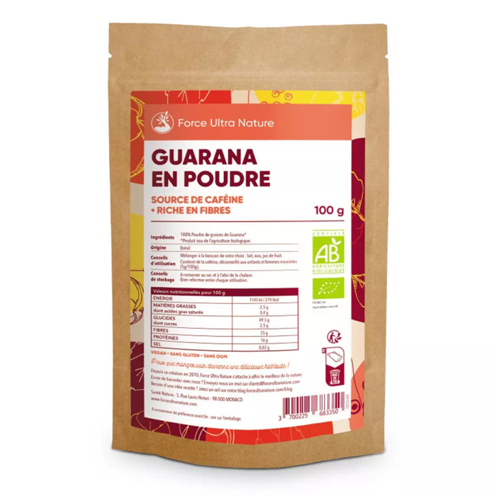 Guarana Bio en Poudre