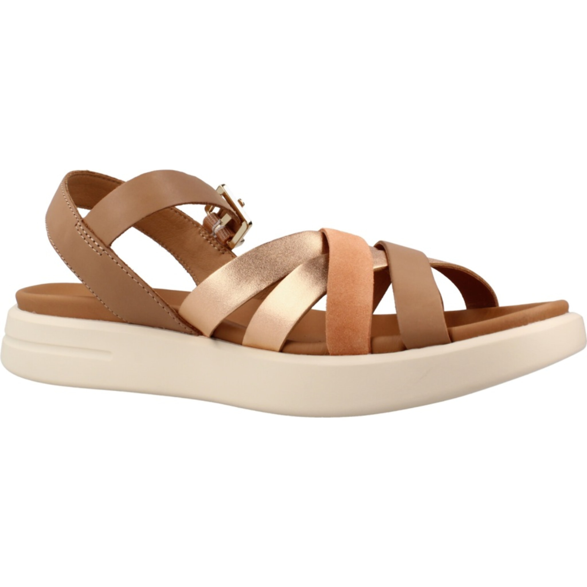Sandalias Mujer de la marca GEOX  modelo D35PAB 043CF MARRON