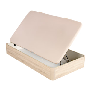 Canapé Abatible 32CM | ENVÍO, MONTAJE Y RECOGIDA ANTIGUO INCLUIDO | Apertura Lateral | Madera | Natural | WHAT THE SLEEP