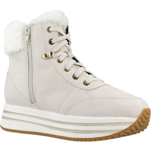 Botines Mujer de la marca GEOX  modelo D KENCY White