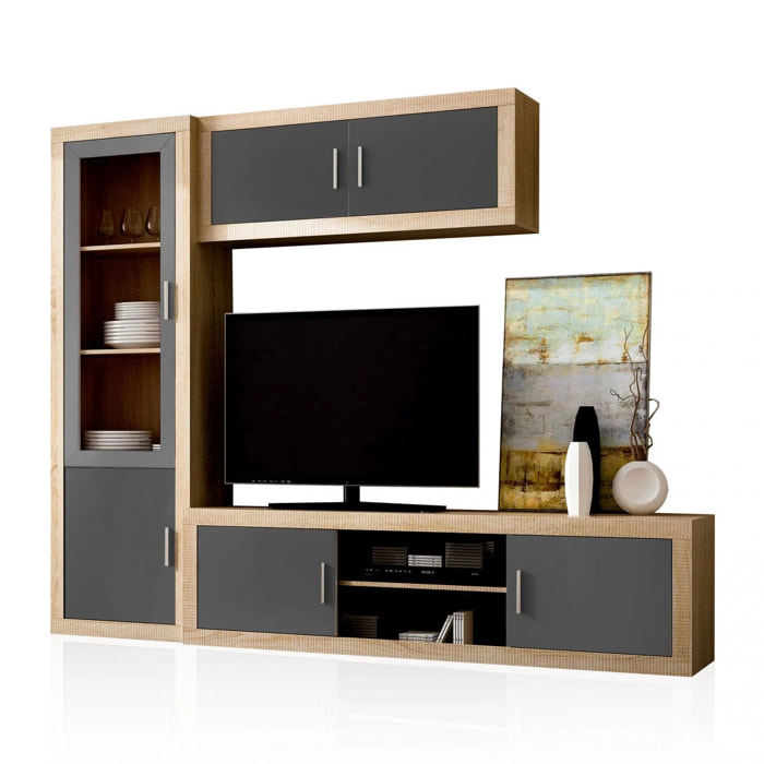 Salón Nuka V1 Cambria - Grafito