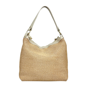 Bolso de hombro Cheval Firenze Nizza Beige