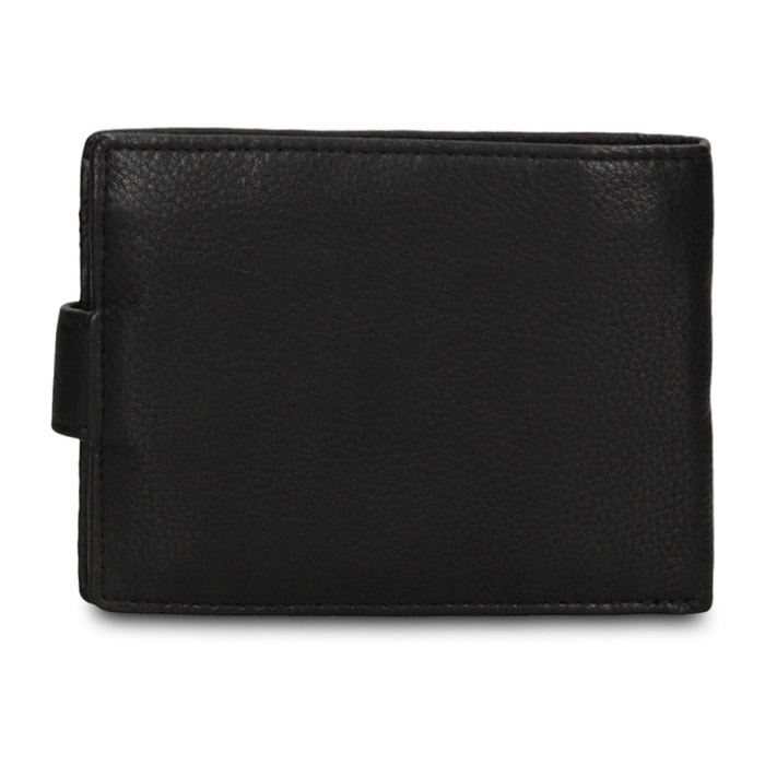 Portafoglio uomo in vera pelle - Modello Selvaggio Chic - Casual - 12.5 x 9.0 x 2.0 cm