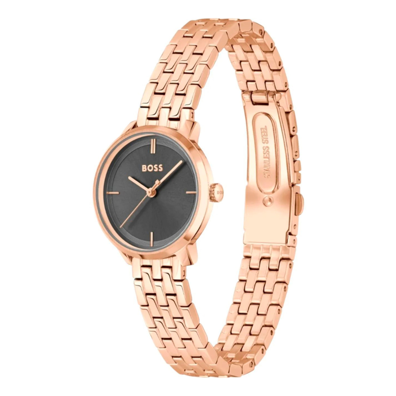 Reloj Boss 1502820 Mujer Analogico Cuarzo con Correa de Acero inoxidable
