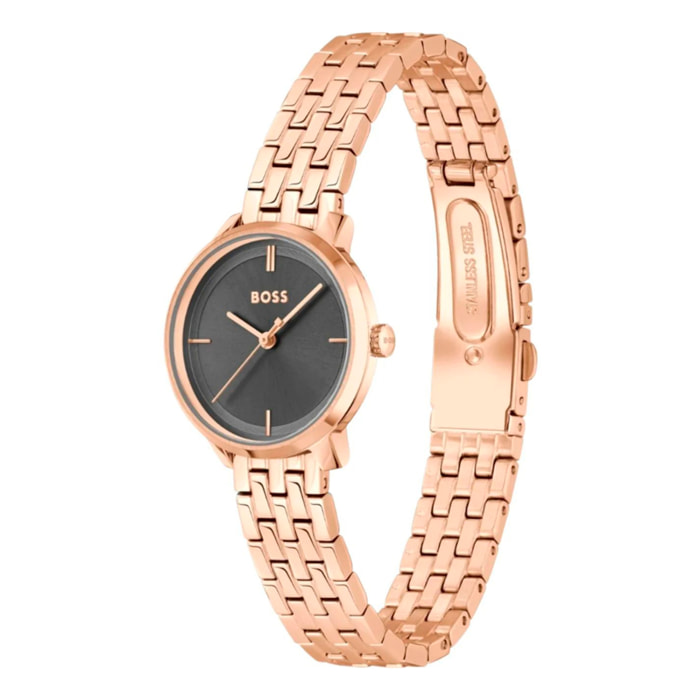 Reloj Boss 1502820 Mujer Analogico Cuarzo con Correa de Acero inoxidable