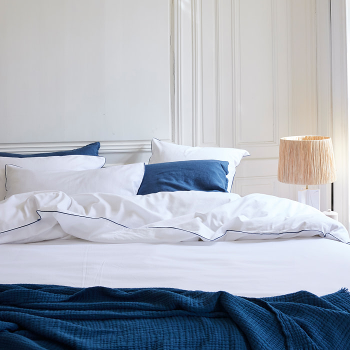 Housse de Couette en satin de coton lavé, RÊVE SATINÉ