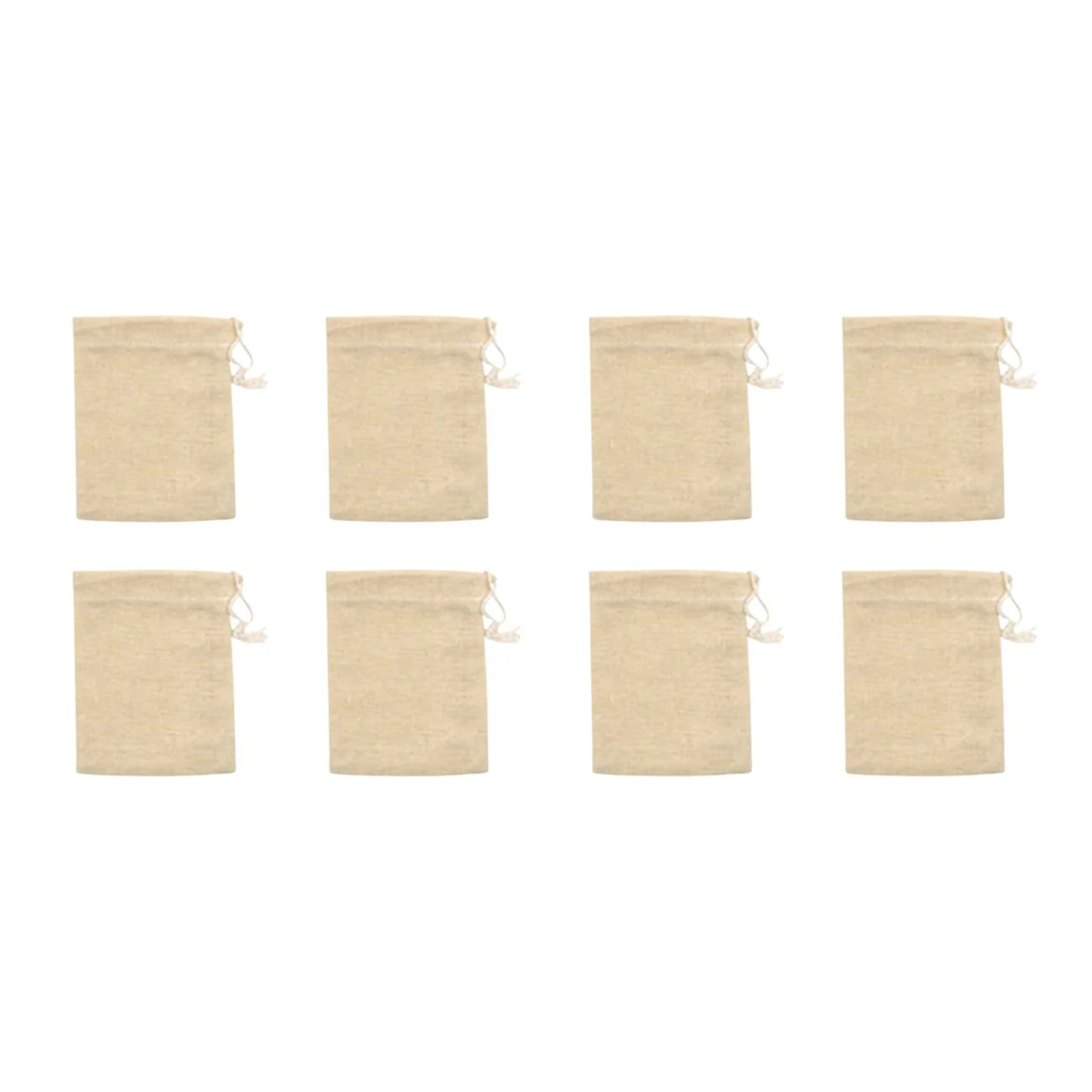 Ensemble de 8 sachets réemployables pour thé ou infusion Fackelmann