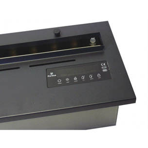 Cheminée décorative avec flamme simulée en différentes couleurs